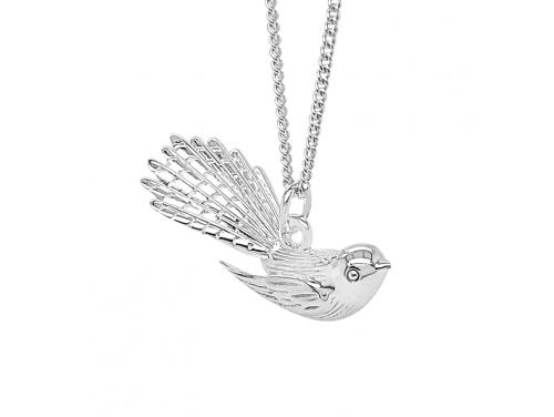Sterling Silver Fantail Pendant image