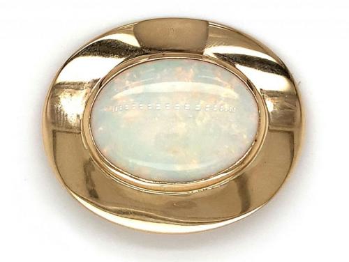 9ct Oval Opal Brooch image