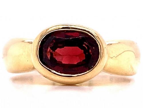 18ct Rhodolite Garnet Rubset Ring image