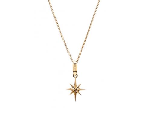 Stolen Girlfriends Club Stg Gold Plated North Star Necklace image