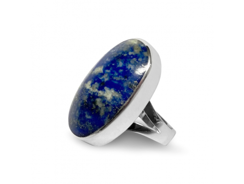 La Stele Stg Lapis Lazuli Oval Ring image