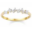 9ct Multi Diamond Dress Ring TDW 0.18ct image