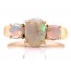 18ct Three Opal Ring image