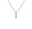 Stolen Girlfriends Club Sterling Silver Micro Spider Necklace image