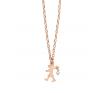 Karen Walker 9ct Rose Gold Girl With a Pearl Necklace KW443PN 9R2 image