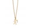 Karen Walker 9ct Yellow Gold Girl With a Pearl Necklace KW443PN 9Y2 image