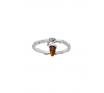 Karen Walker Stg Micro Acorn & Leaf Charm Ring image