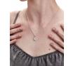 SGC Moonstone Love Claw Necklace On Body image