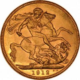 1912 Sovereign Coin image