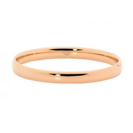Ellani Rose Plated Stainless Steel 8mm Bangle image