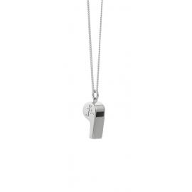 Karen Walker Stg Runaway Girl Whistle Necklace image