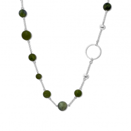 La Pierre Stg Fuchsite Bead 50cm Necklace image