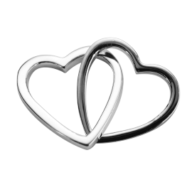 Stow Stg Love Hearts Charm image