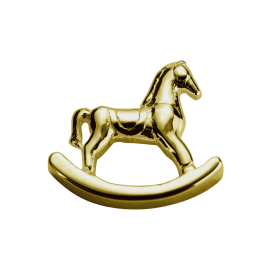 Stow 9ct Rocking Horse Charm image