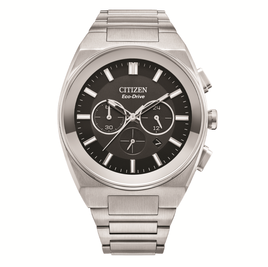 051802 citizen gents eco drive chronograph watch ca4580 50e
