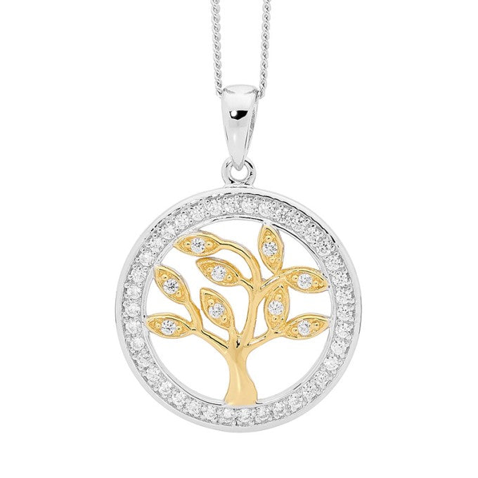 291305 sterling silver tree of life pendant p777g