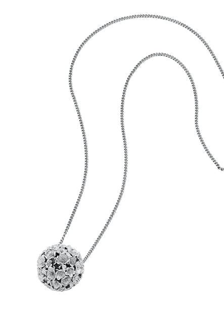Karen walker stg large flower ball pendant