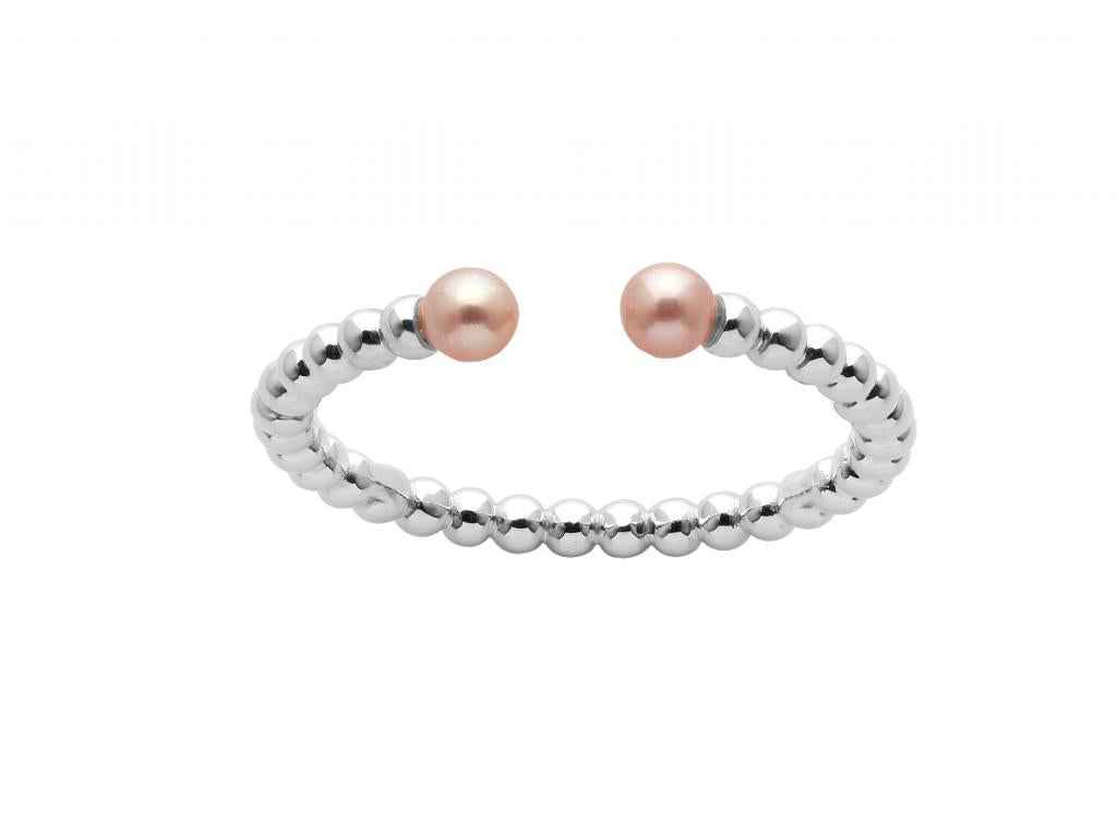 340768 karen walker split wisdom pearl ring sterling silver kw324r