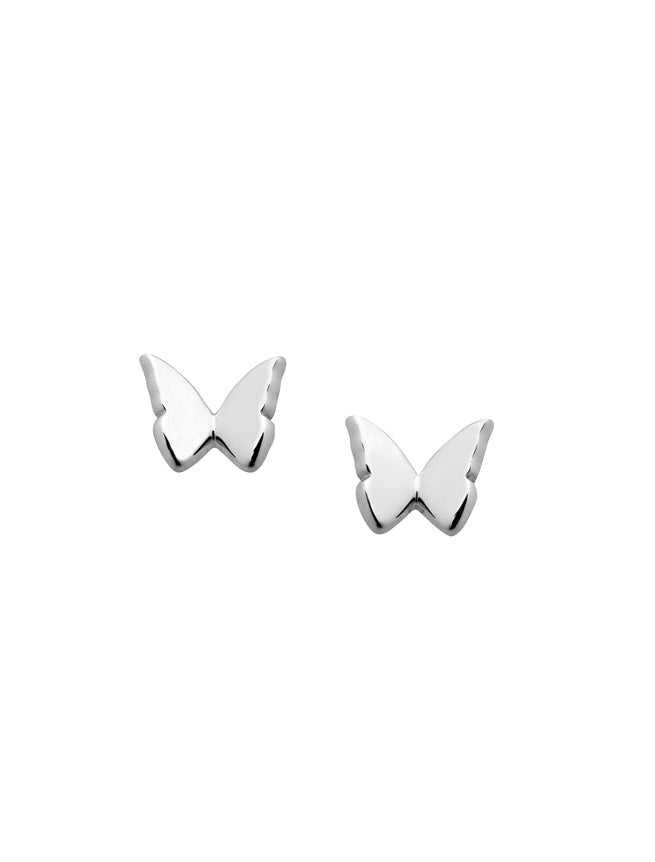 340873 karen walker mini butterfly earring stg silver kw366er stg