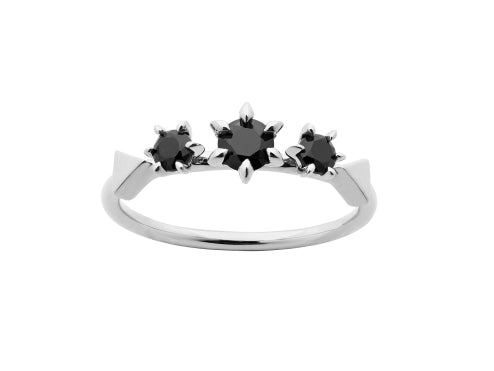 340977 karen walker stg onyx baroque ring kw435r o stg
