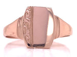Load image into Gallery viewer, 9ct Rose Rectangle Signet Ring