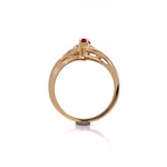 Load image into Gallery viewer, 10ct Ruby Diamond Ring