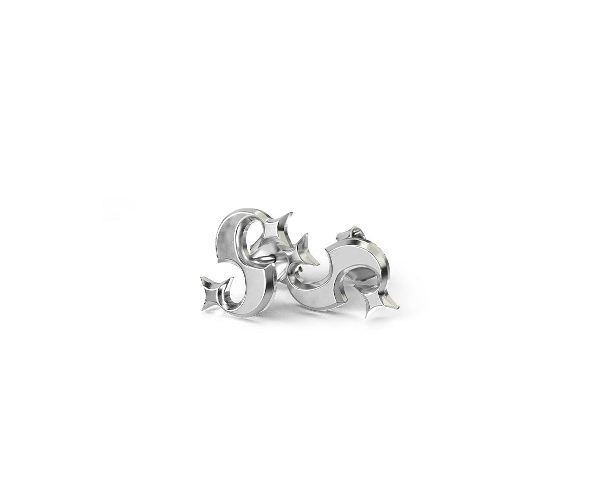 Stolen girlfriends club hidden hearts stud earrings