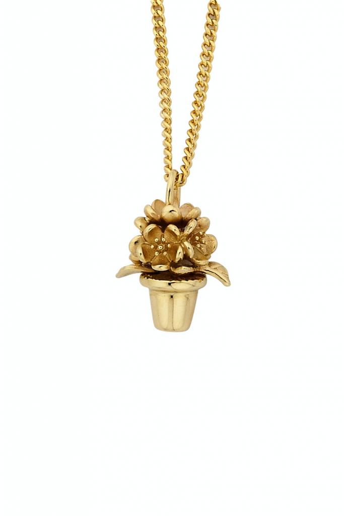 Karen walker stg flower pot pendant