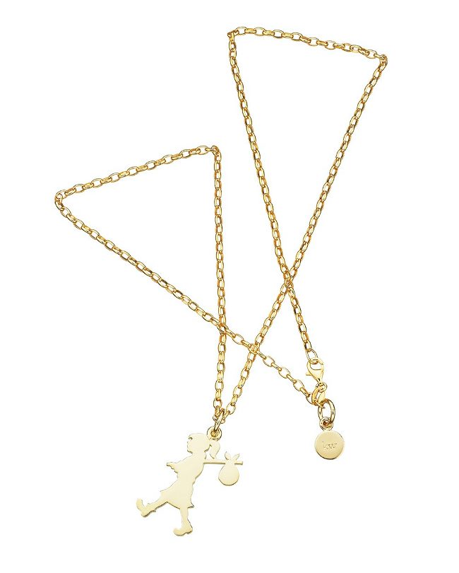 Karen walker 9ct runaway girl pendant large