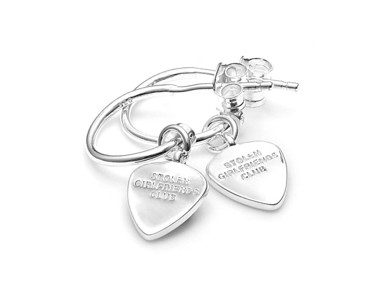 Stolen girlfriends club stg guitar pic anchor earrings