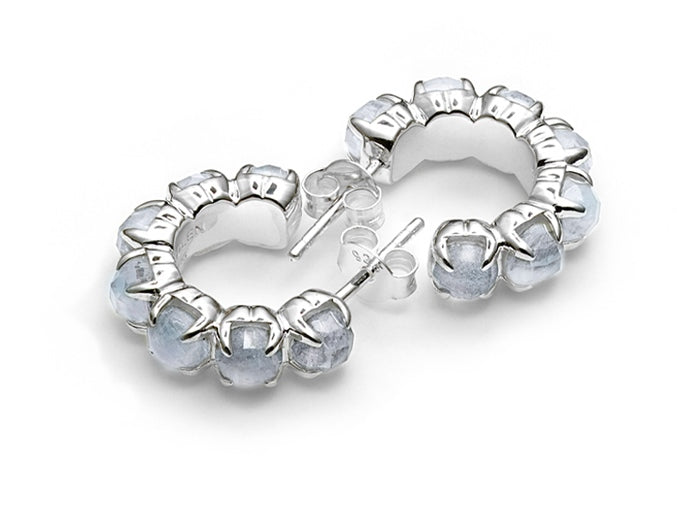 Stolen girlfriends club halo cluster earrings moonstone