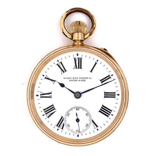 18ct 'West End' Pocketwatch - Westende Jewellers