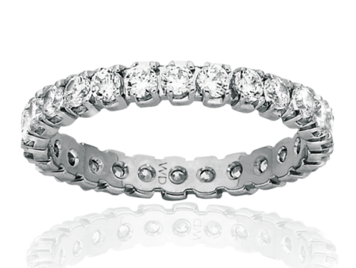 Full Eternity Ring with Princess and Baguette Gemstones | Kennett Crafted  Jewels