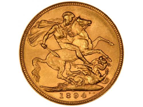 1894 Sovereign Coin image