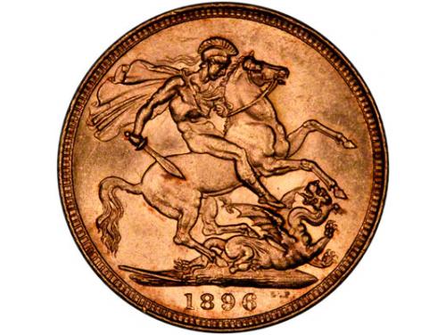 1896 Sovereign Coin image