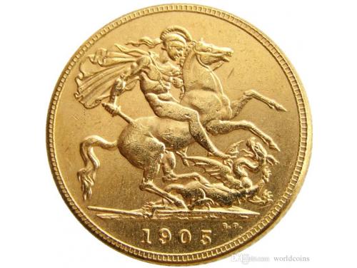 1905 Sovereign Coin image