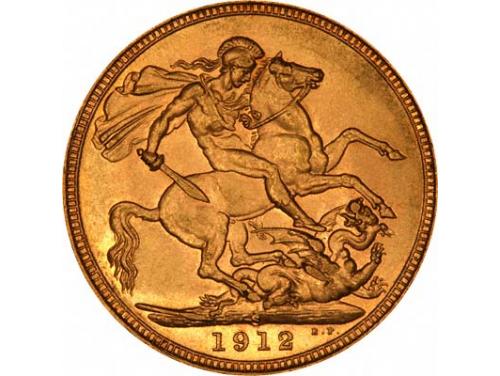 1912 Sovereign Coin image