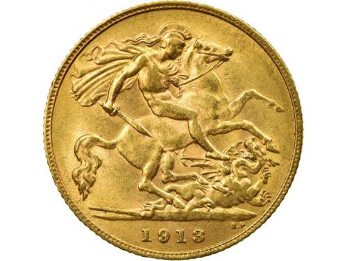 1913 Sovereign Coin image