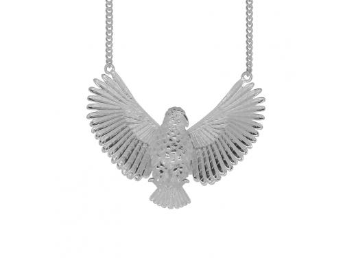 Sterling Silver Kea Necklace 45cm image