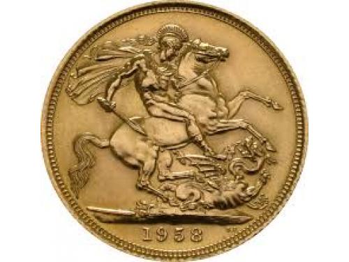 1958 Sovereign Coin image