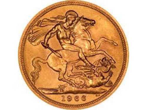 1966 Sovereign Coin image