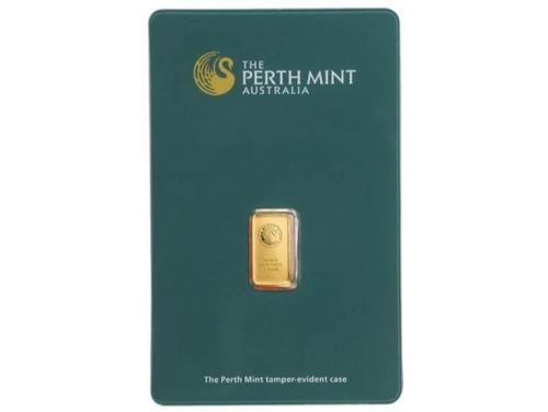 1gm Fine Gold Perth Mint Ingot image