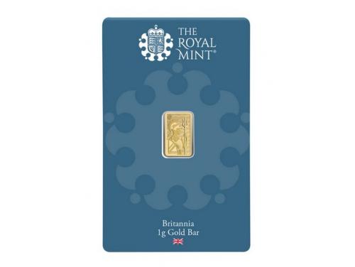 1gm Fine Gold The Royal Mint Ingot image