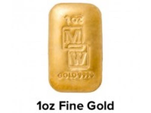 1oz Fine Gold Ingot image
