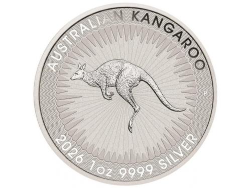 Australian Kangaroo Fine Silver Coin image
