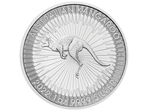 Australian Kangaroo Fine Silver Coin image