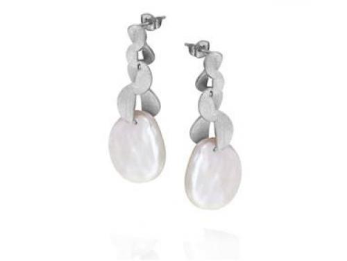 Stg Freshwater Pearl Drop Earrings image