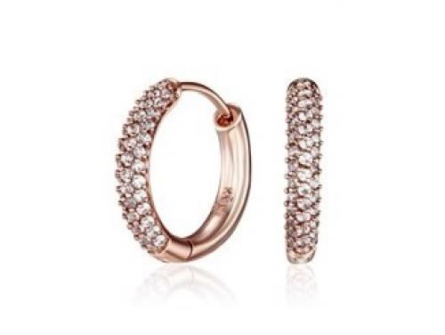 Kagi Rose Gold Luxe Huggies Medium image