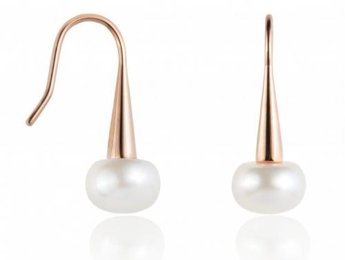 Kagi Rose Bop Pearl Earrings image