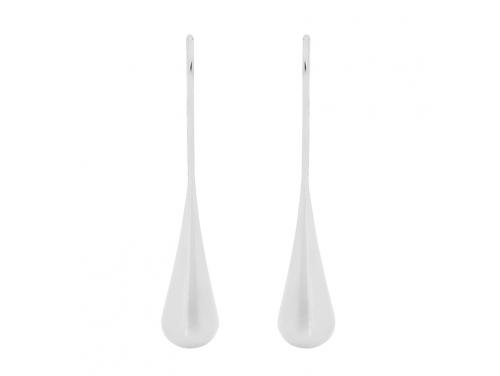 Ellani Stainless Steel Long Drop Earrings image